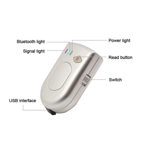 ISO11784/11785 RFID 134,2 kHz RFID Animal Chip Tag Bluetooth Reader Writer mit SDK